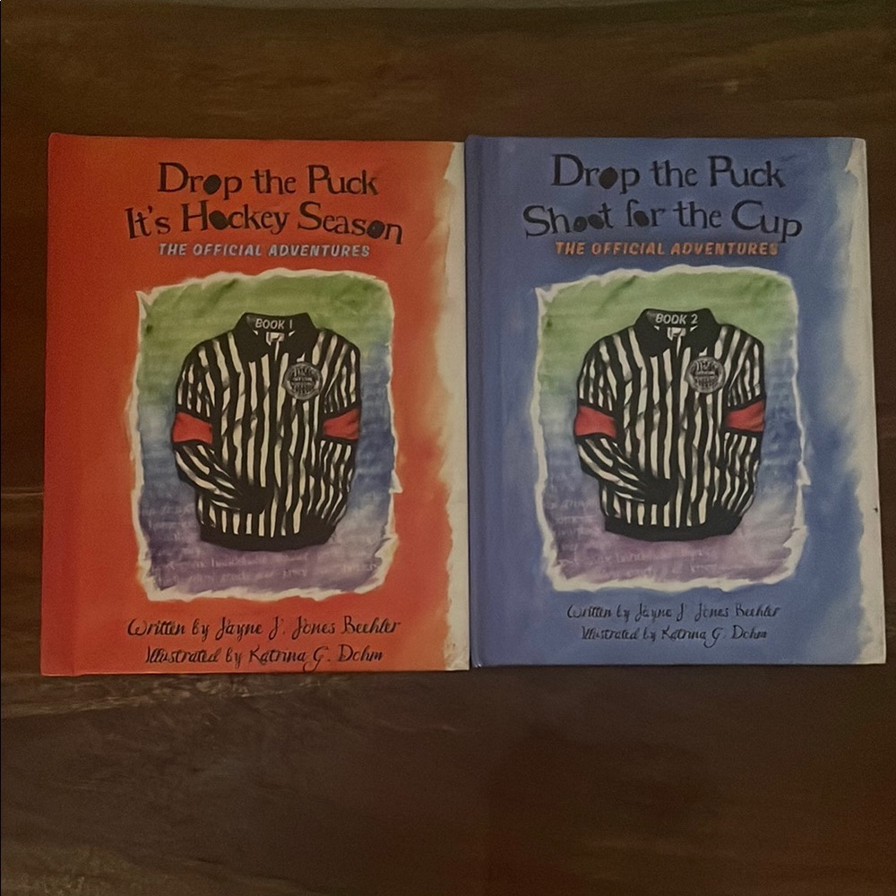 Drop the Puck Hardbound Book Set - Book 1 & 2